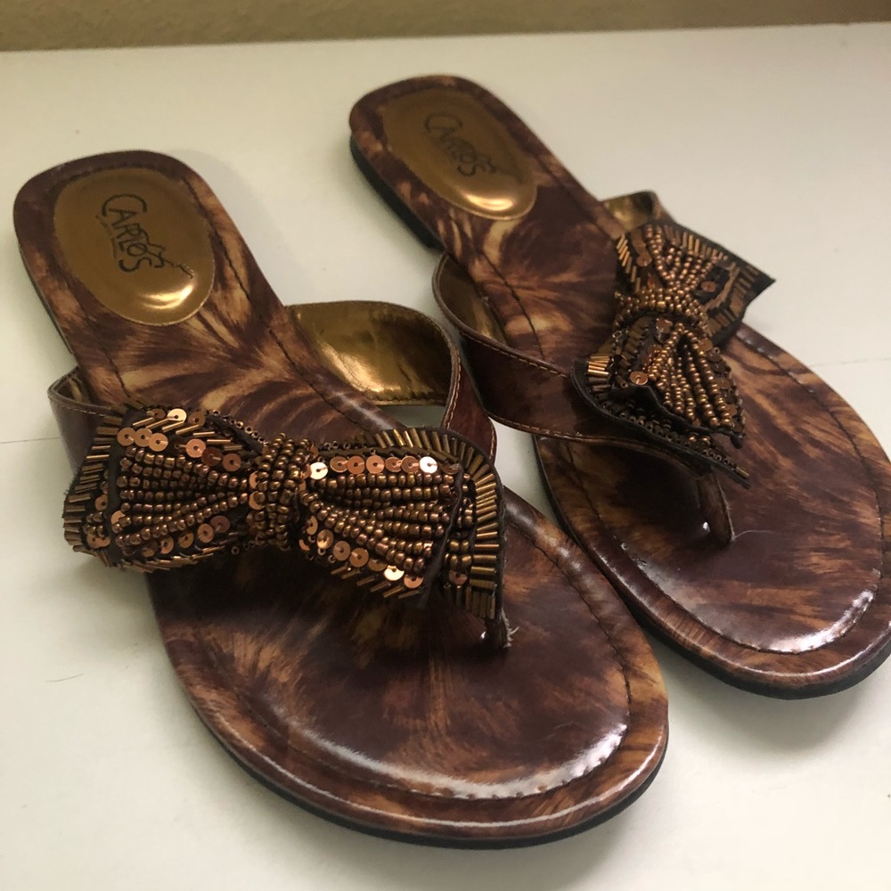 Carlos Santana Flip Flop Sandal size 8.5M